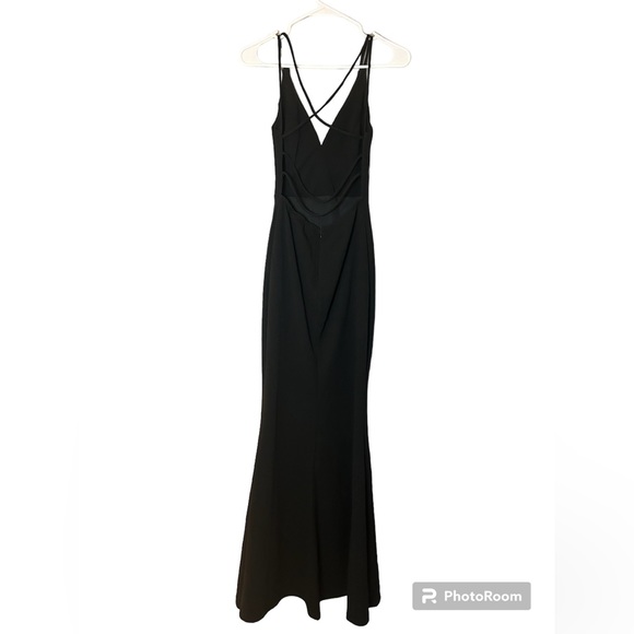 Lulu’s Black Long Dress Size Small - Picture 5 of 6